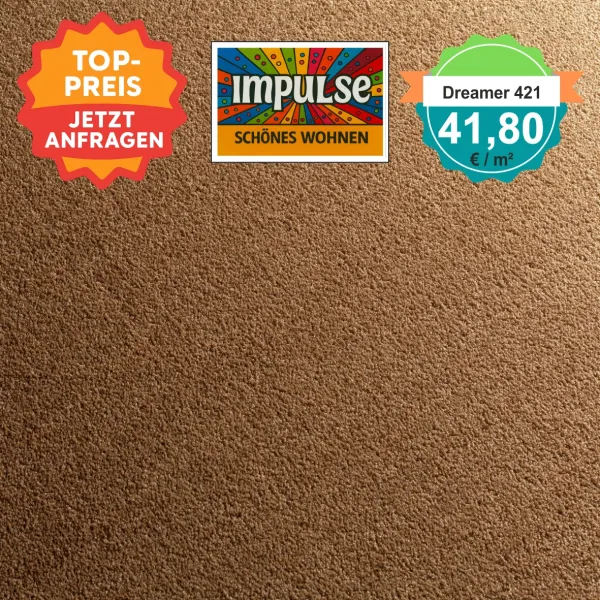 JAB Dreamer 421 – Velours Teppichboden 4 m  41,80 €/m²